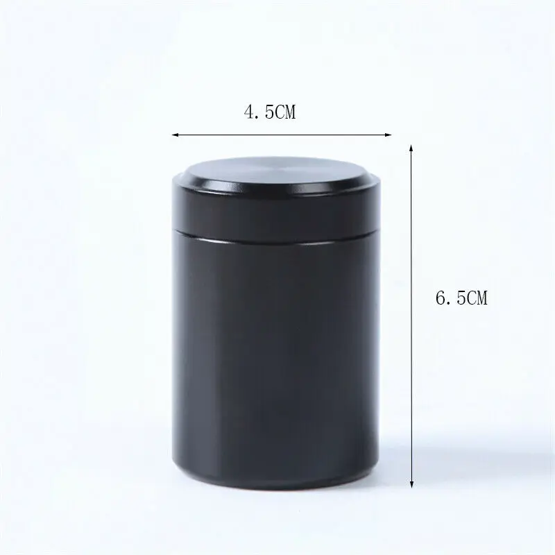 

Functional Airtight Smell Proof Aluminum Stash Jar Herb Storage Container Tobacco Stash Box Pill Box