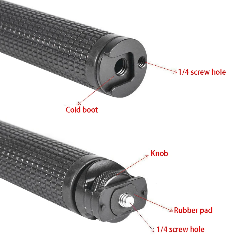 

Aluminum Alloy Handle Gimbal Grip Handheld Handlebar with 1/4 Screw for Zhiyun WEEBILL LAB S Stabilizer Himbal Extension