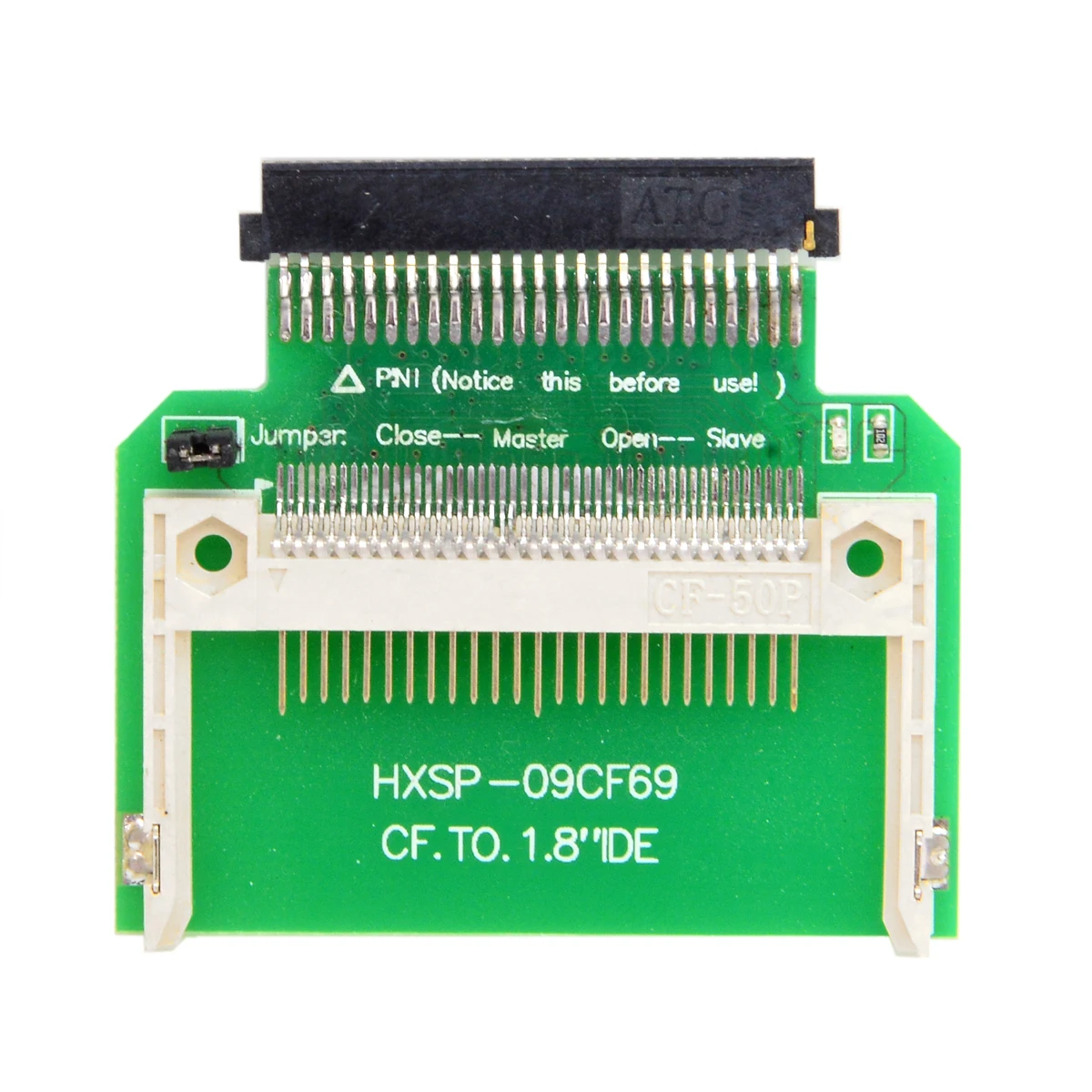CY CF Compact Flash Merory Card to 50pin 1 8 дюймов IDE жесткий диск SSD конвертер адаптер для Toshiba|ssd