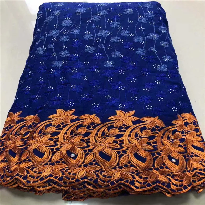 2019 последняя африканская кружевная ткань 100% хлопок вышивка французская