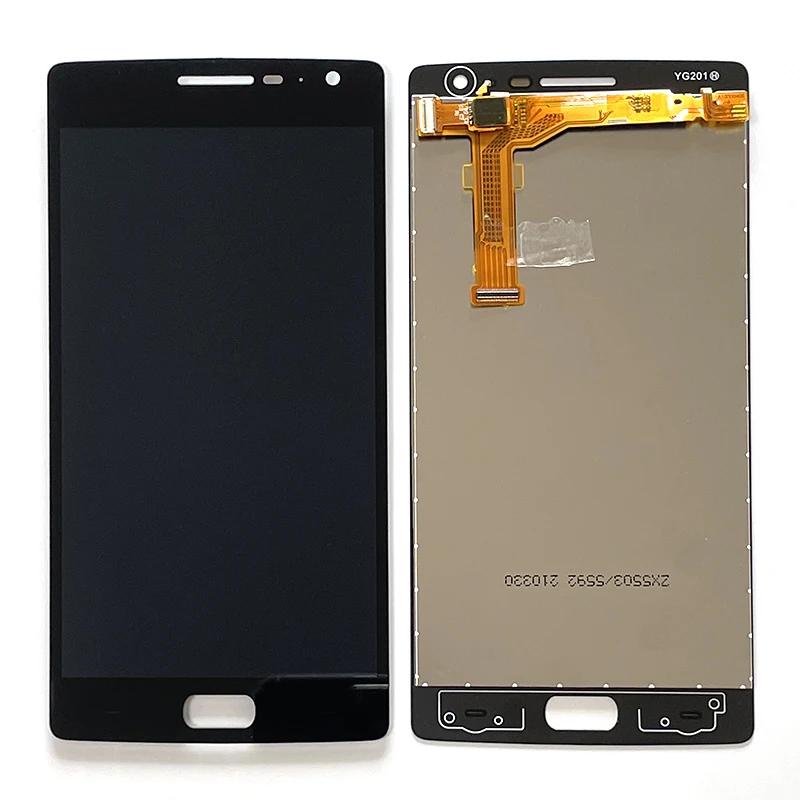 Pantalla LCD Original de 5,5 pulgadas para OnePlus 2 ONE A2003, Digitalizador de Panel t&aacute;ctil de pantalla para OnePlus Two 1 + 2 ONE A2005/A2001-0