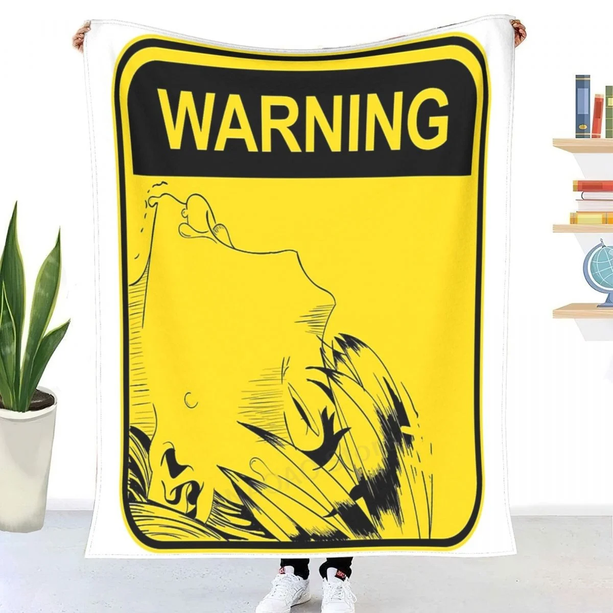 

Suddenly Stop Watching Anime Can Cause Serious Damage Throw Blanket Sheets on the bed blanket/ on the sofa decorative bedspreads