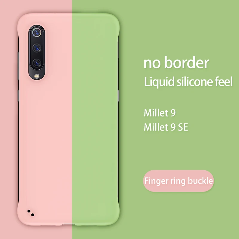 Lovebay Тонкий Жесткий ПК безрамный чехол для телефона Xiaomi Mi 9 SE твердый матовый Redmi 8