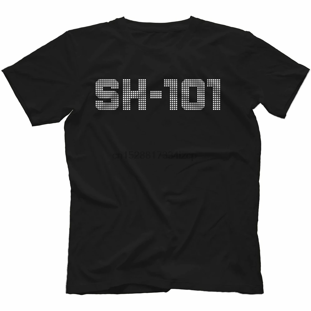 Футболка Sh-101 100% хлопок синтезатор 303 909 технические моно-Аналоговые Ретро