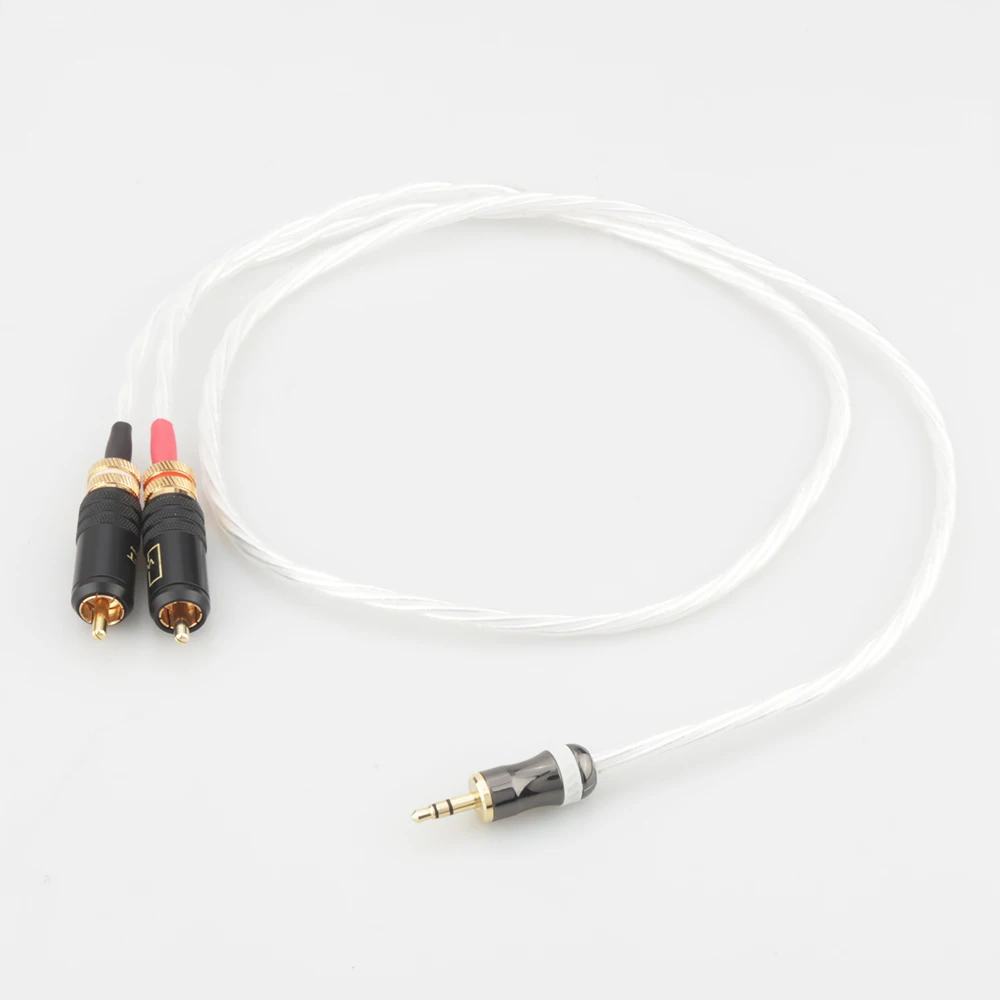 HIFI Nordost Odin аудиофил серебристый aux 3 5 мм разъем для гарнитуры 2rca аудиосигнальный