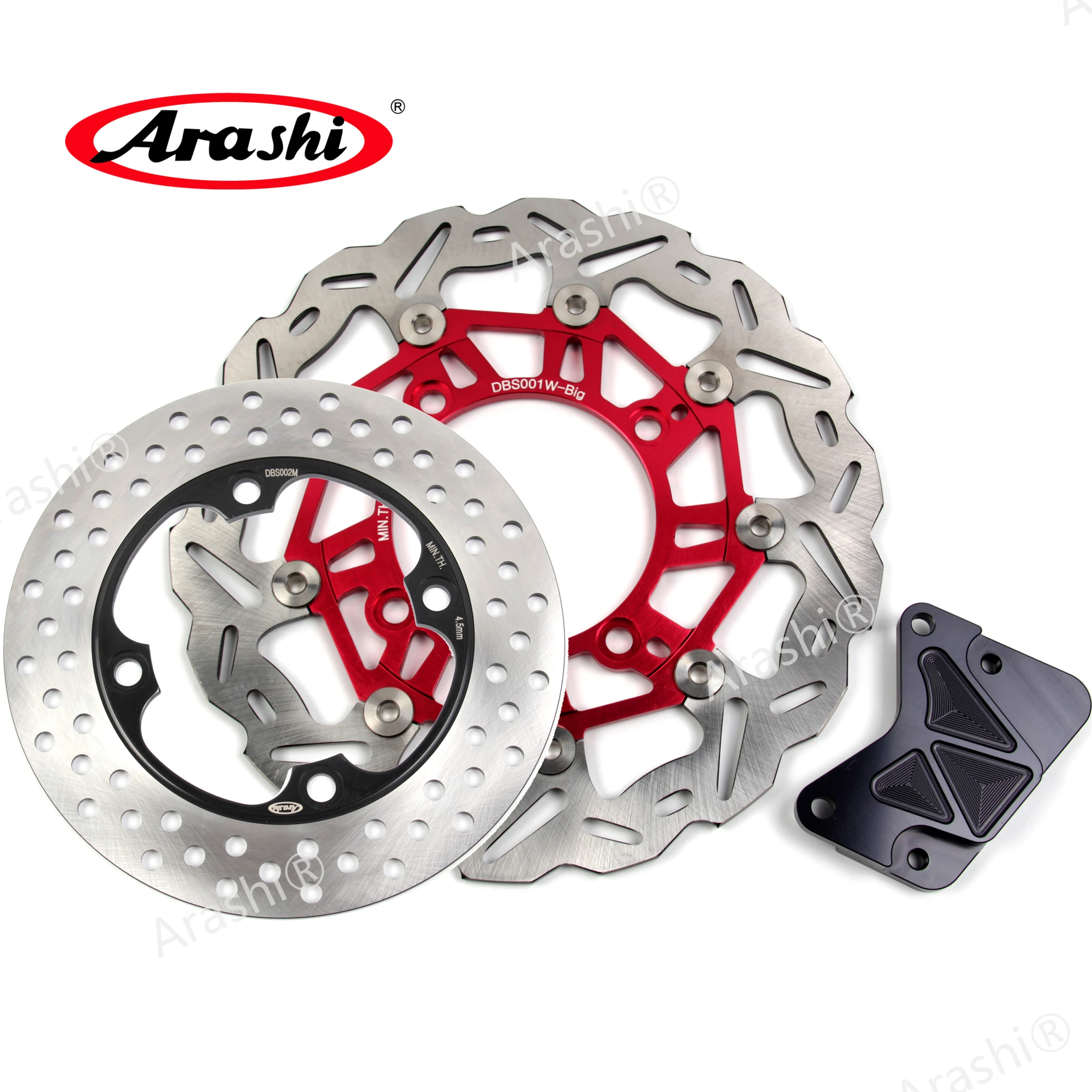 

Arashi 1 комплект 285 / 220 мм ЧПУ передние задние тормозные диски роторы для HONDA FORZA 250 2000 - 2004 ЧПУ Тормозной диск FORZA-250 2001