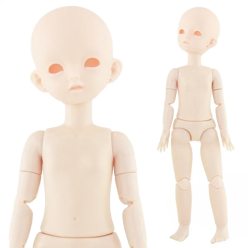 

New 1/6 Bjd Doll 28cm Baby Doll Toys 22 Moveable Jointed Dolls Normal Skin Nude Doll Body DIY Without Makeup for Girl Toys Gift
