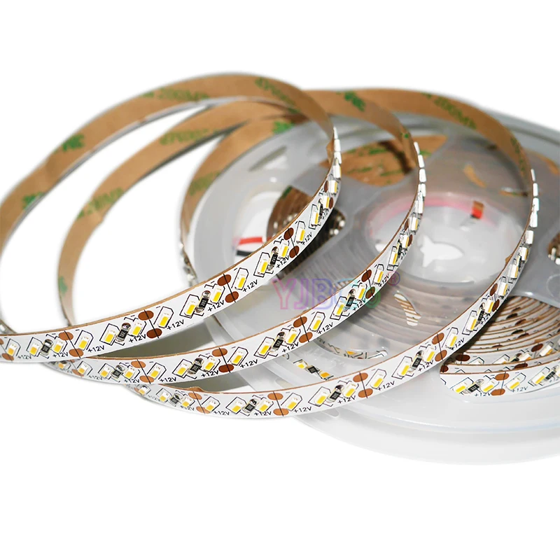 

5m 168leds/M LED Strip Light 8mm 3014 SMD White/Warm White DC 12V Lamp Tape Non-waterproof High Bright