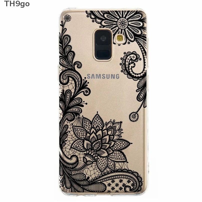 Мягкий силиконовый прозрачный чехол для телефона Samsung Galaxy A5 2017 A6 A7 A8 Plus 2018