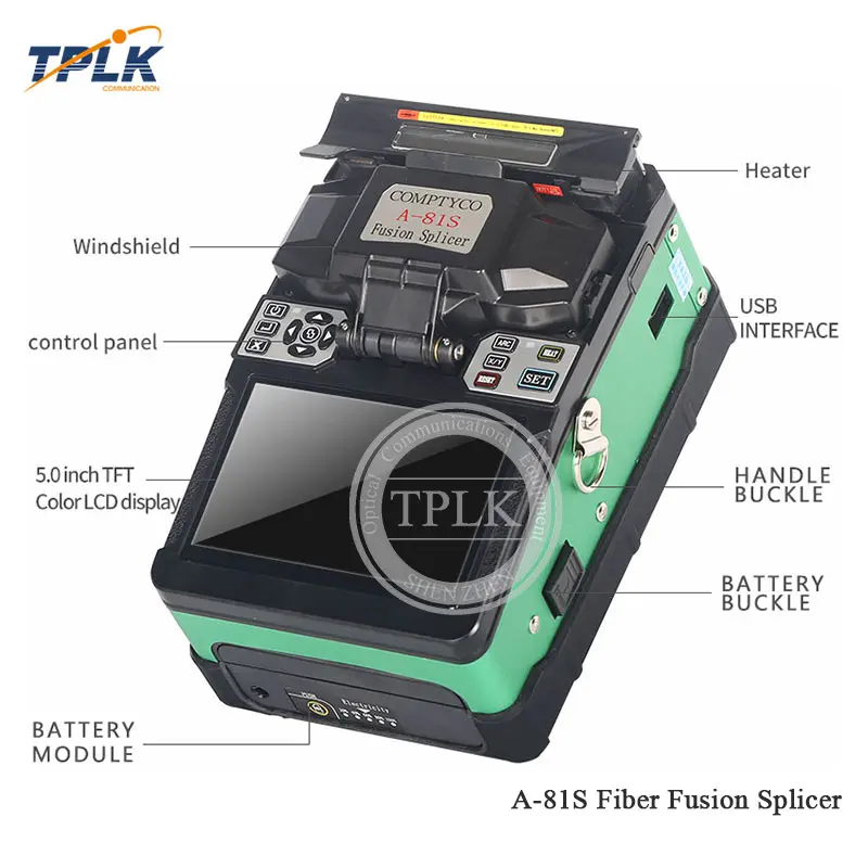 Лучшая цена A 81S полностью автоматическая волокно сварочный аппарат с оранжевыми