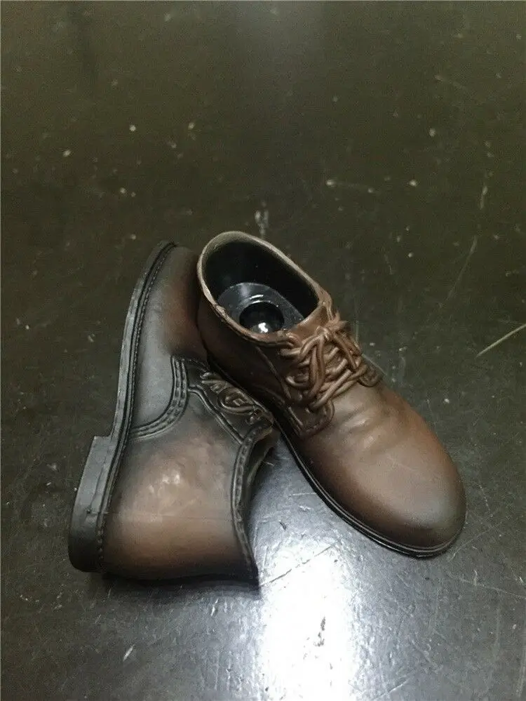 Модель кожаной обуви с высоким верхом масштаб 1:6 для 12-дюймовой куклы | Игрушки и