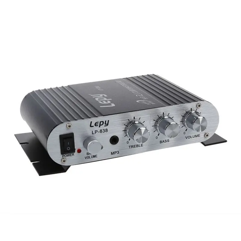 LEPY 200 Вт 12 в Hi-Fi усилитель стерео для авто мотоцикла радио MP3 | Электроника