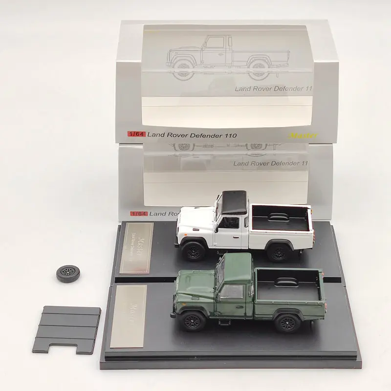 

Master 1:64 for Lan~over Defender 110 Pickup J~ep Diecast Models Toys Car Limited Collection Gifts