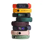 Ремешок для Xiaomi Mi Band 6, 5, 4, сменный силиконовый браслет для Xiaomi Mi Band 5, 6, Mi Band 4, 3, мягкий цветной ремешок
