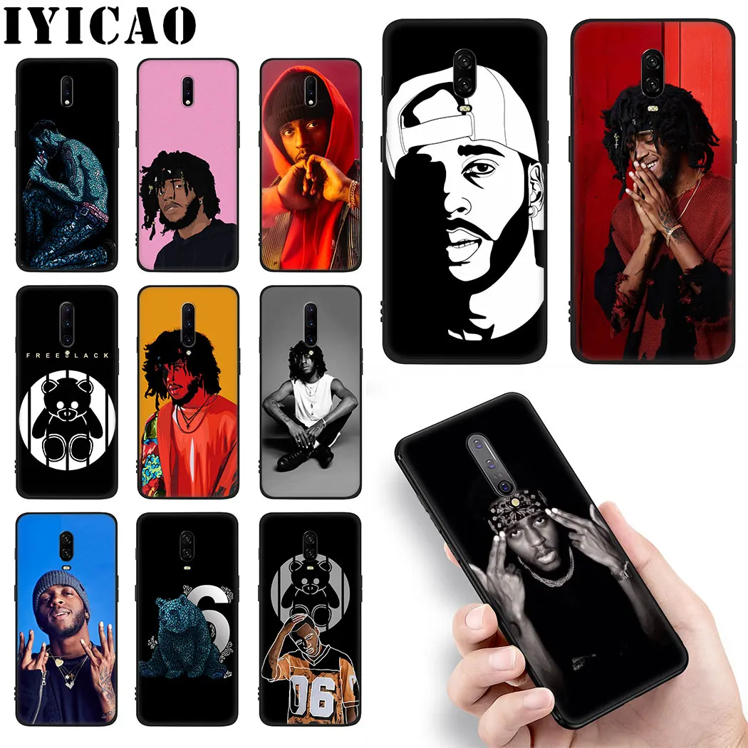 Черный мягкий силиконовый чехол Rapper 6lack для OnePlus 5 5T 6 6T 7 Pro из ТПУ|Бамперы| |
