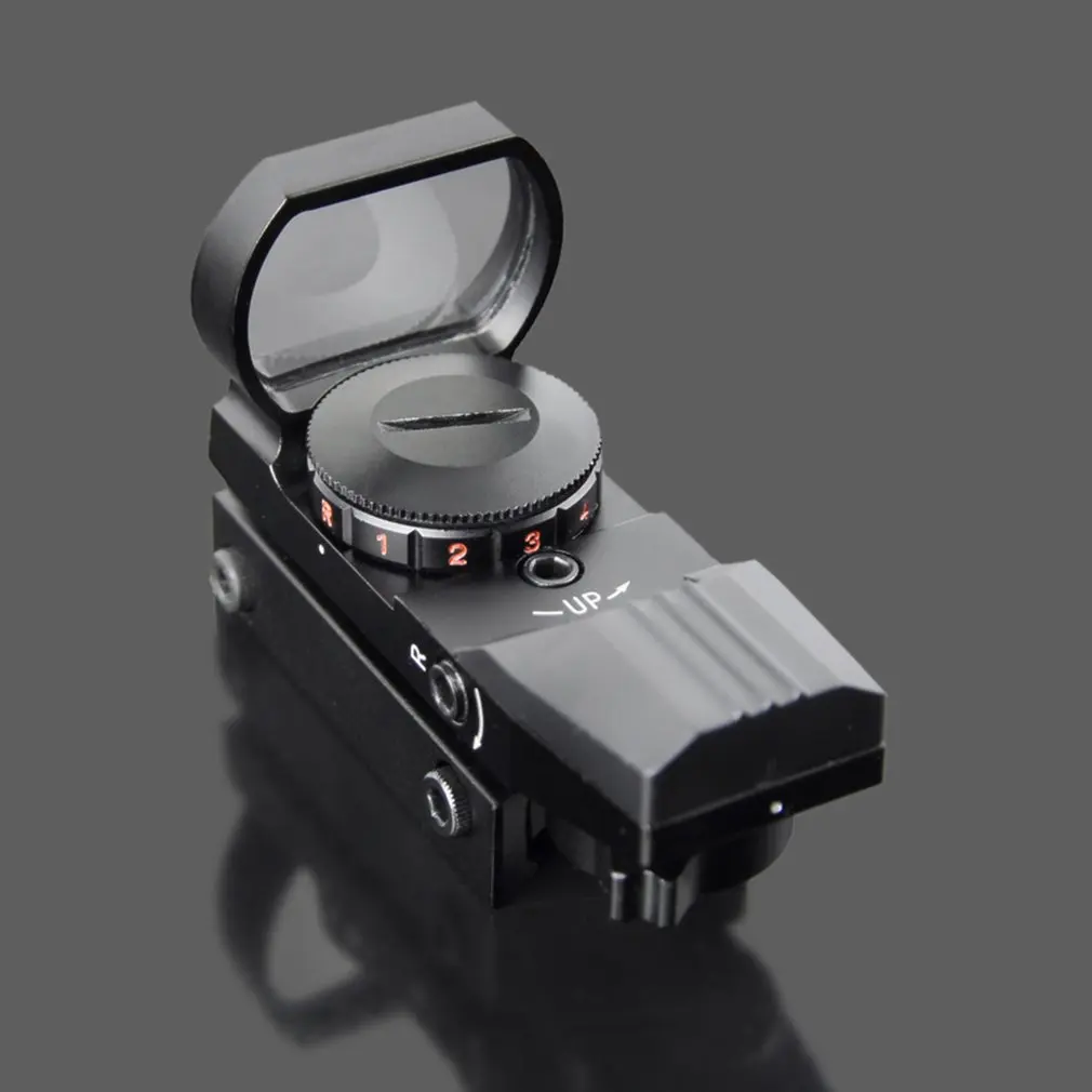 20 мм/11 мм прицел голографический тактический охотничий 1x22x33 Reflex Red Point зеленый