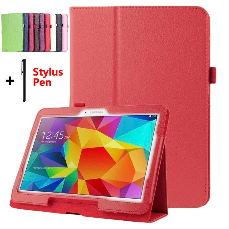 Чехол для планшета Samsung galaxy Tab 4 10 1 дюйма 2019 T530 T535 T531 чехол книжка из искусственной