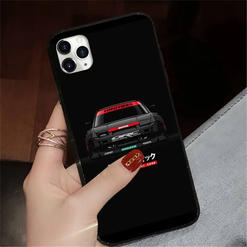 

sports car jdm drift high quality Phone Case for iPhone 11 12 pro XS MAX 8 7 6 6S Plus X 5S SE 2020 XR