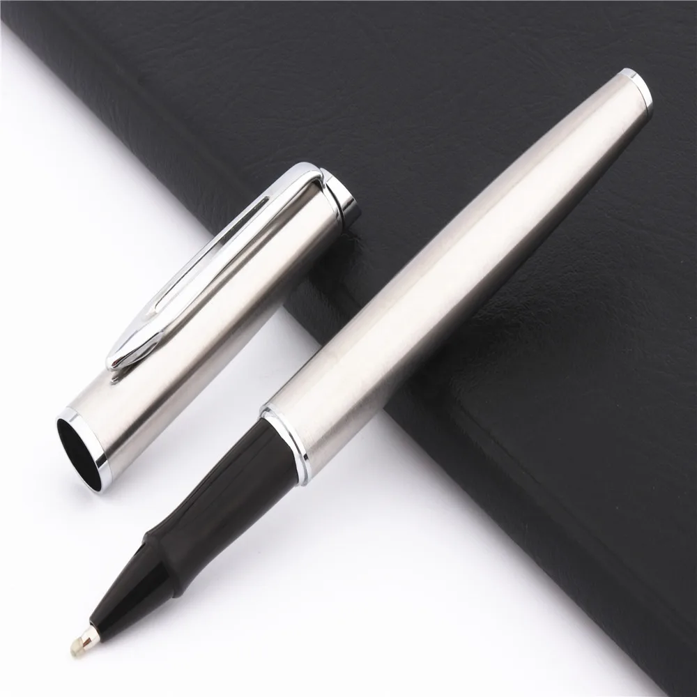 Luxury quality 860 Stainless steel Business office Medium nib Rollerball Pens New Student School Office Stationery | Канцтовары для