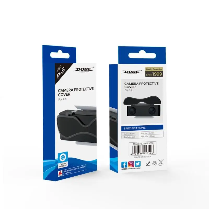 

1pc Suitable For PS5HD Camera Cover HD Dual Lens Cover Suitable For PS5 HD Camera Protection Cover TP5-0598 2021 New