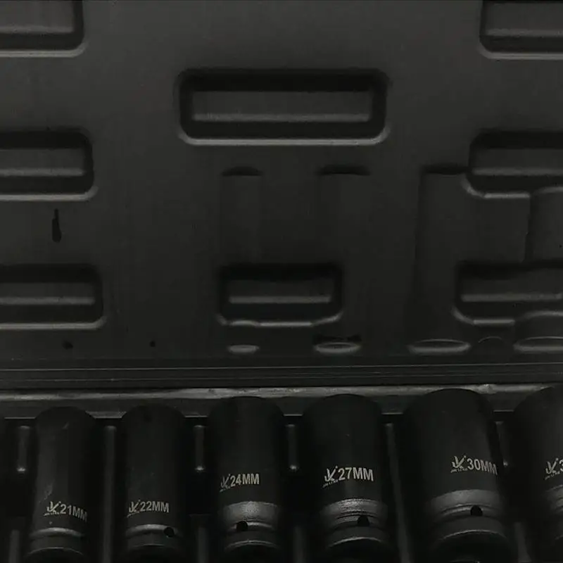 16pcs Extended Explosion Proof Pneumatic Socket Sets Car Repairing Tool Kit Auto Repail Tools With Storage Box Set |