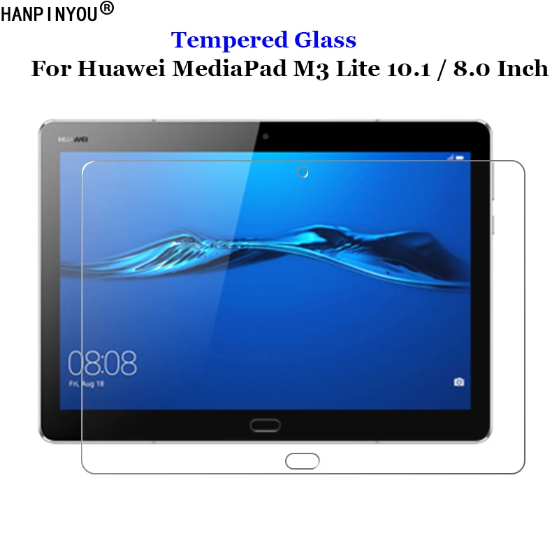 

Для Huawei MediaPad M3 Lite 10,1/8,0 "закаленное стекло 9H 2.5D премиум-класса Защитная пленка для экрана