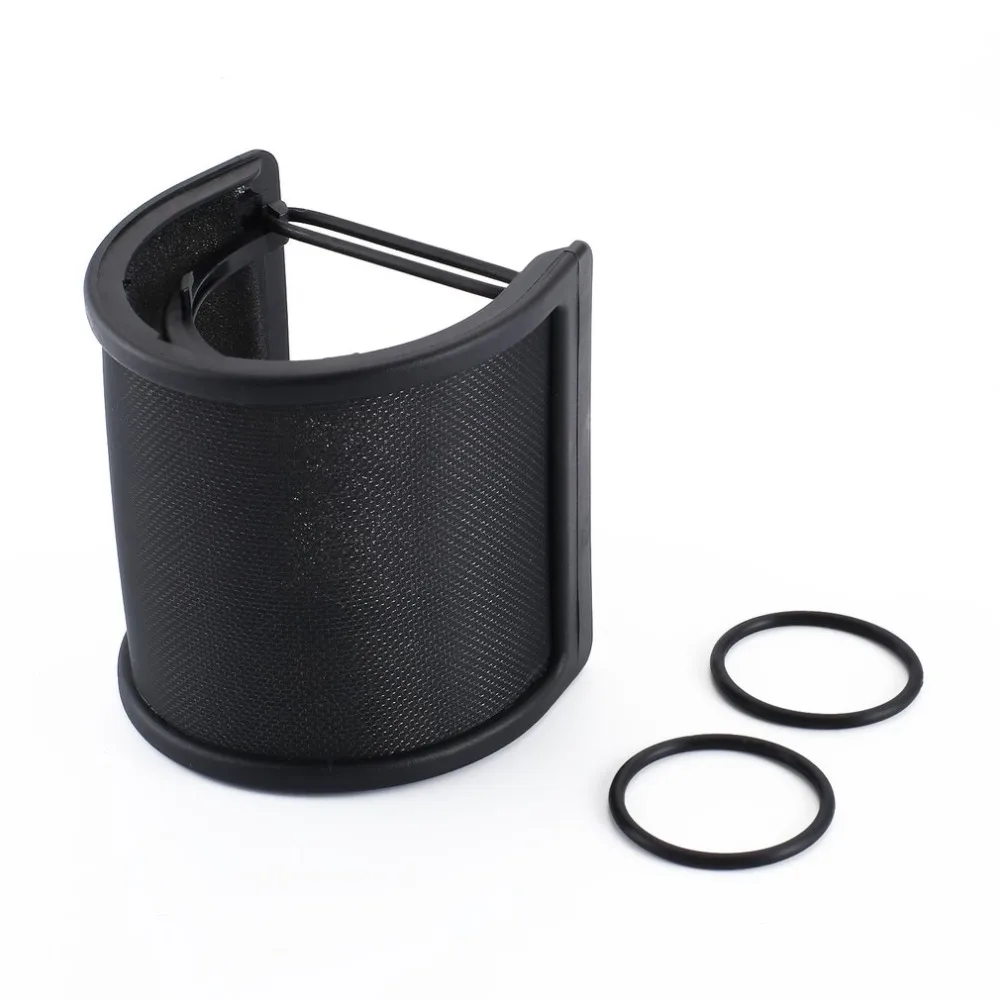 Dual Layer Recording Microphone Filter Mask Metal Mesh Shield Windscreen for Vocal Youtube | Электроника