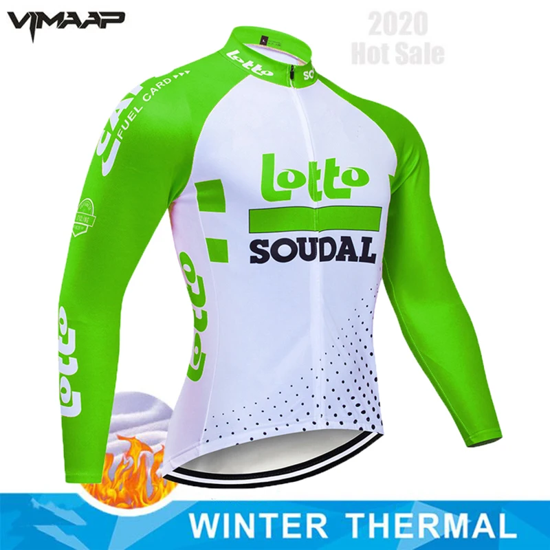 

LOTTO 2020 Bicycle Wear MTB Cycling Clothing Ropa Ciclismo Bike uniform Cycle Long sleeve Fleece Racing Cycling Jersey