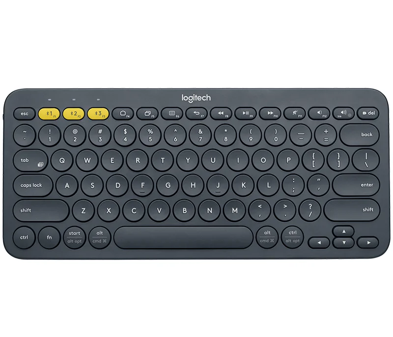 Оригинальная Беспроводная Bluetooth Клавиатура Logitech K380 Бесшумная игровая мини