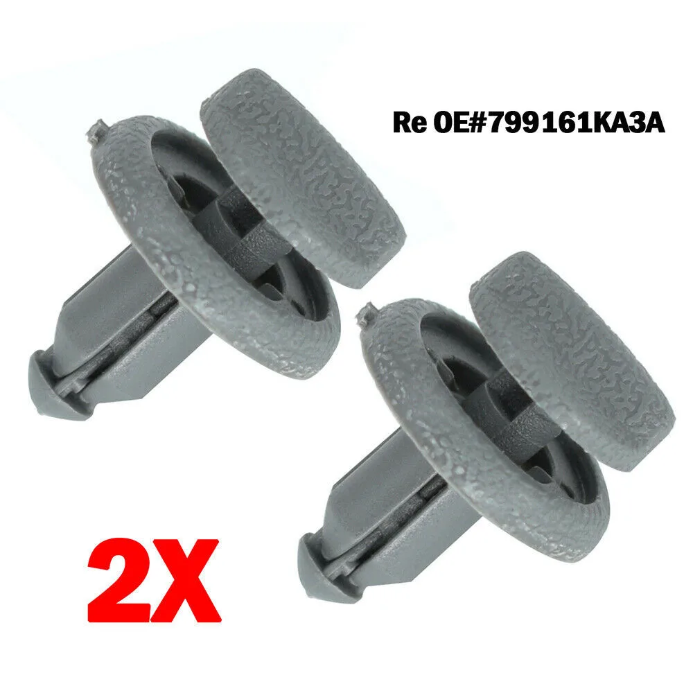 

2pcs Rear Parcel Shelf Clips Rear Boot Retaining Bracket For Nissan Juke F15 Early Type Models 799161KA3A Accessories