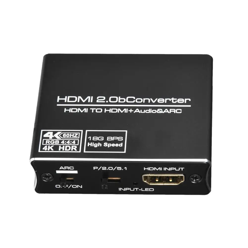 4K HDMI совместимый аудио экстрактор стереоэкстрактор преобразователь оптической