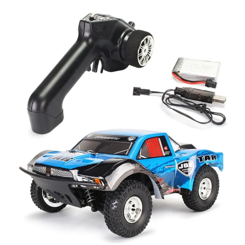 

1/22 Scale RC Car 2.4G 4WD High Speed Climbing Remote Control Off-Road Racing Crawler for Children Toys
