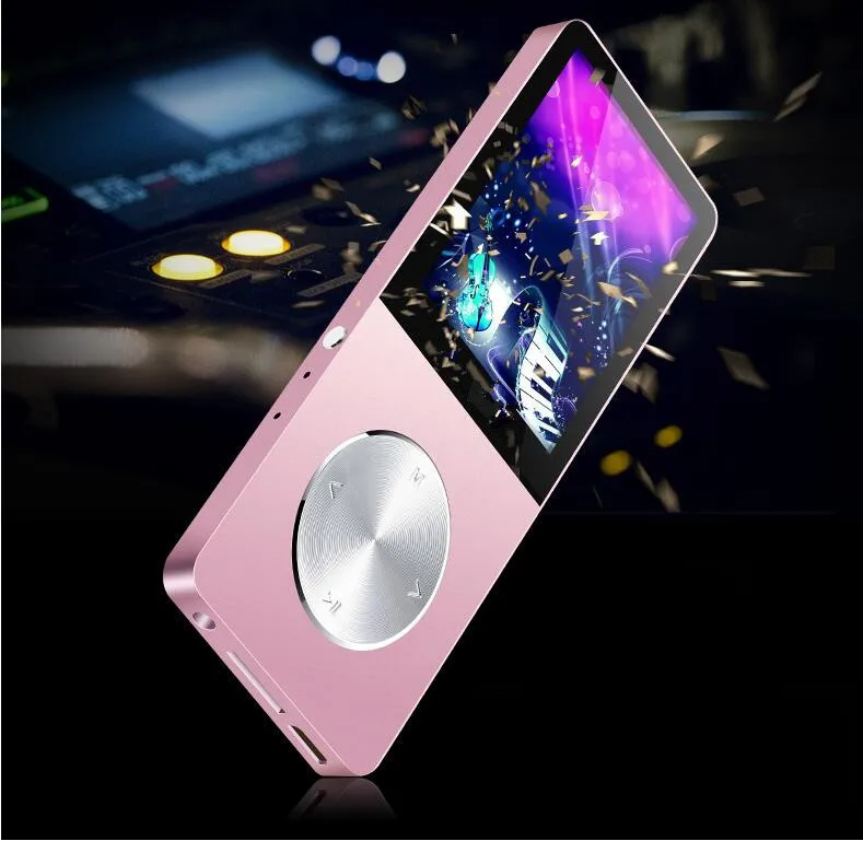 

2021 Aluminum Alloy 8GB 16GB 32GB MP3 Player with Built-in Speaker FM BOOK HIFI player Walkman video Lossless music mp 3 player