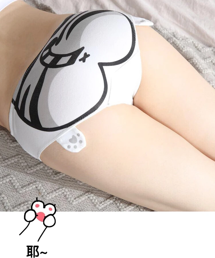 

Japanese Anime Neko Atsume Cosplay Panties Girls Kawaii Doge Briefs Underwear Cotton Lingerie Underpants