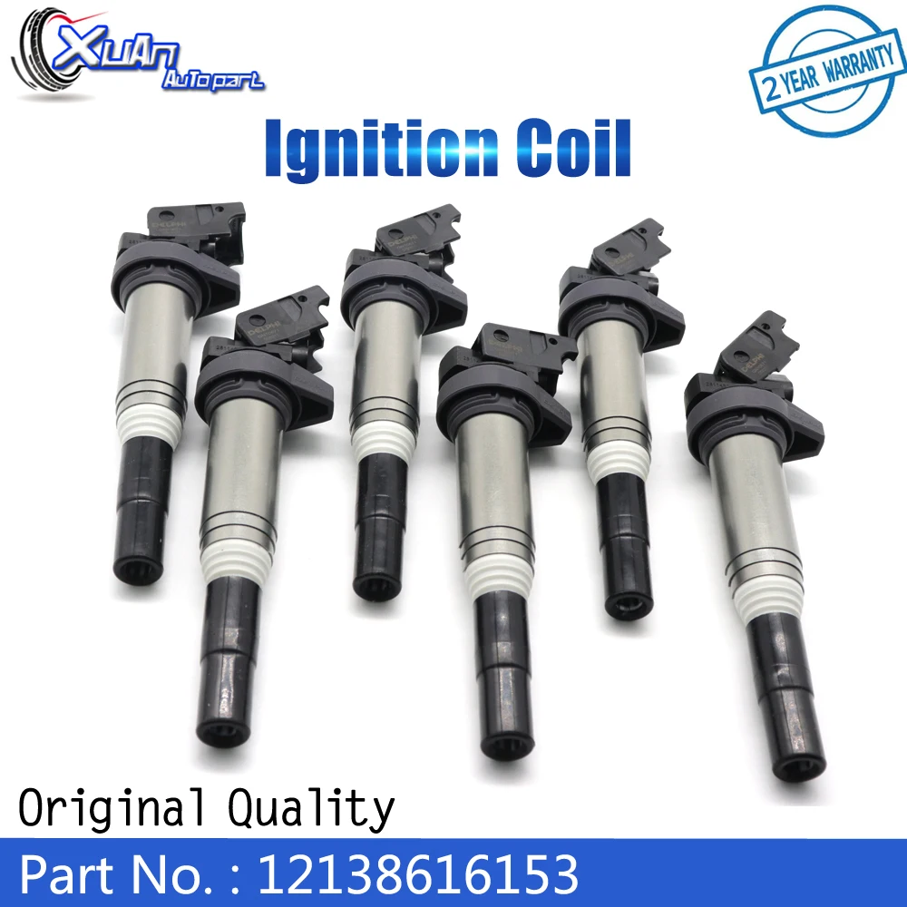 Сменная катушка зажигания XUAN 12137594937 для BMW 120i 230i 330i 420i 340i 430i 440i 540i 640i 650i GT xDrive 530i M140i