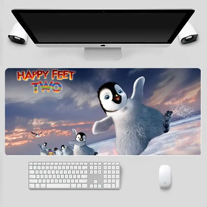 

penguin animal creativity cute Large Computer mat Desk Table Protect Game Office Work Mouse Mat pad X XL Non-slip Laptop Cushion