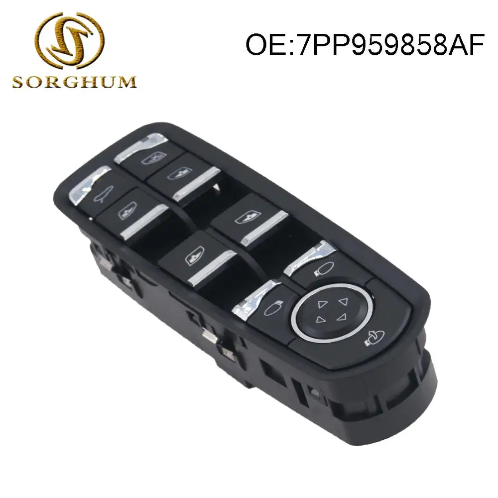 

7PP959858AF Power Driver Master Window Switch for Porsche Panamera 2010-2016