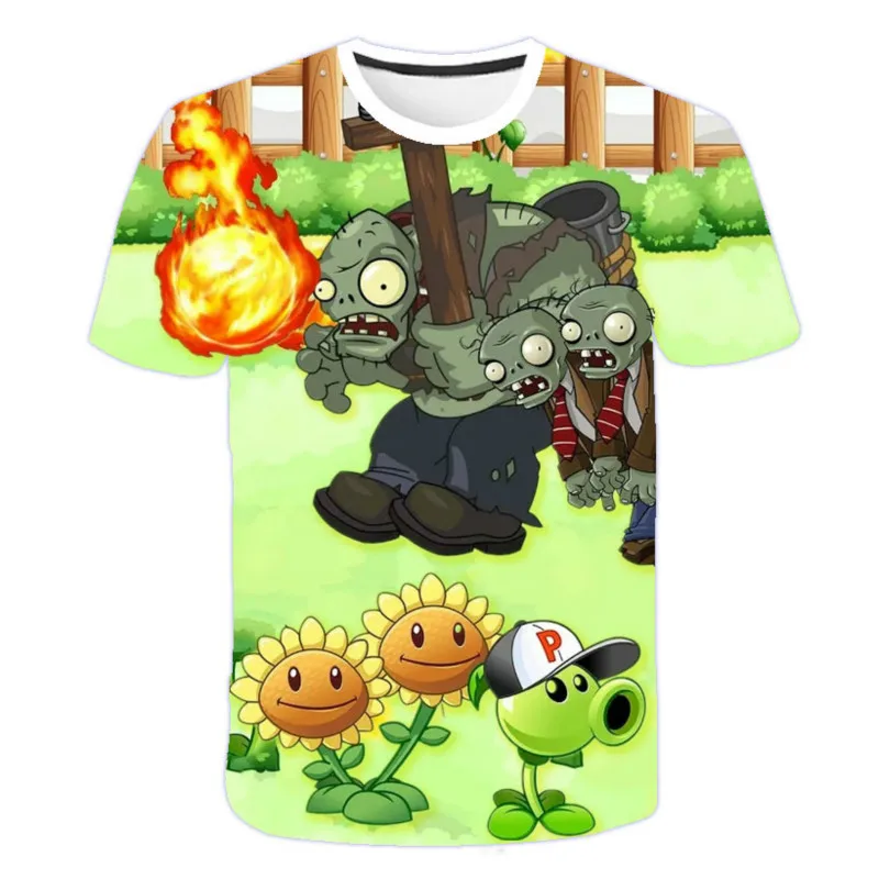 Children's T-shirt 3D Printing Fun T-shirt Clothing Cartoon Anime Printing Fashion Boy T-shirt Kids Top T-shirt Clothing