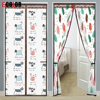 air conditioning door curtains window screens curtains warm and windproof partitions strong magnetic home decoration