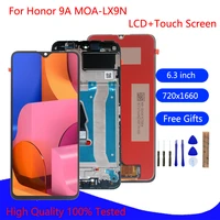 original for huawei honor 9a lcd display touch screen assembly for honor 9a moa lx9n lcd enjoy 10e lcd display with frame