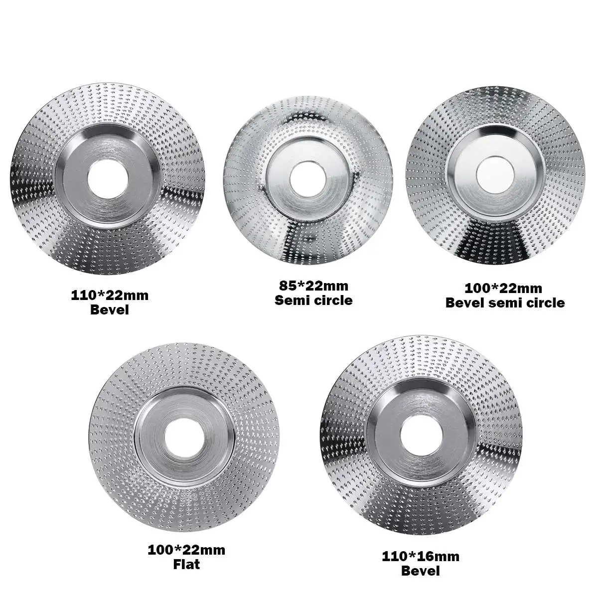 

Round Polishing Angle Grinding Wheel Wood Sanding Carving Shaping Disc 22 mm Accessories Woodworking Tool Carving Rotary Tool