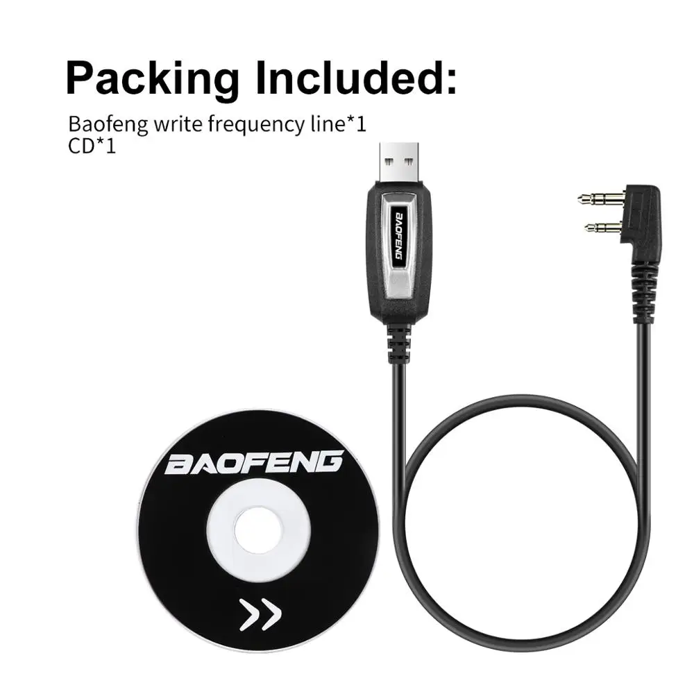 Кабель для программирования рации Baofeng UV 5R|Запчасти и аксессуары раций| |