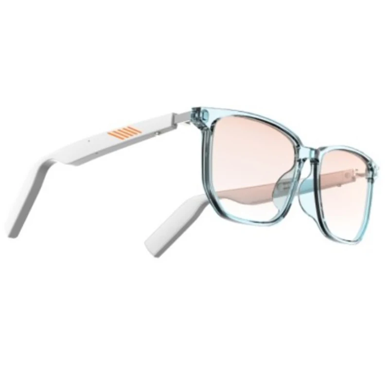 저렴한 지능형 블루투스 5.0 안경, 스마트 안경, TWS 무선 방수 이어폰, 안티 블루 편광 렌즈 선글라스