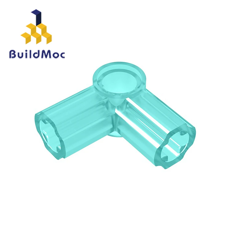

BuildMOC Assembles Particles 32014 high-tech Axle Pin Connector Angled #6-90 degrees Building Blocks Parts DIY gift Toys