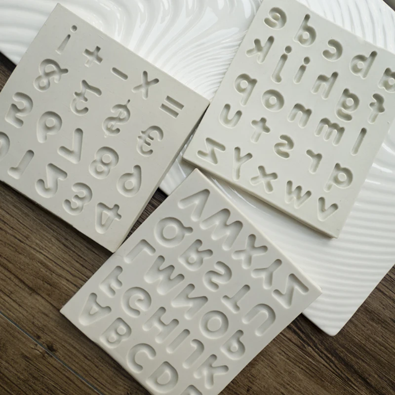 Алфавит/столица/буква силиконовая форма для помадки инструменты украшения