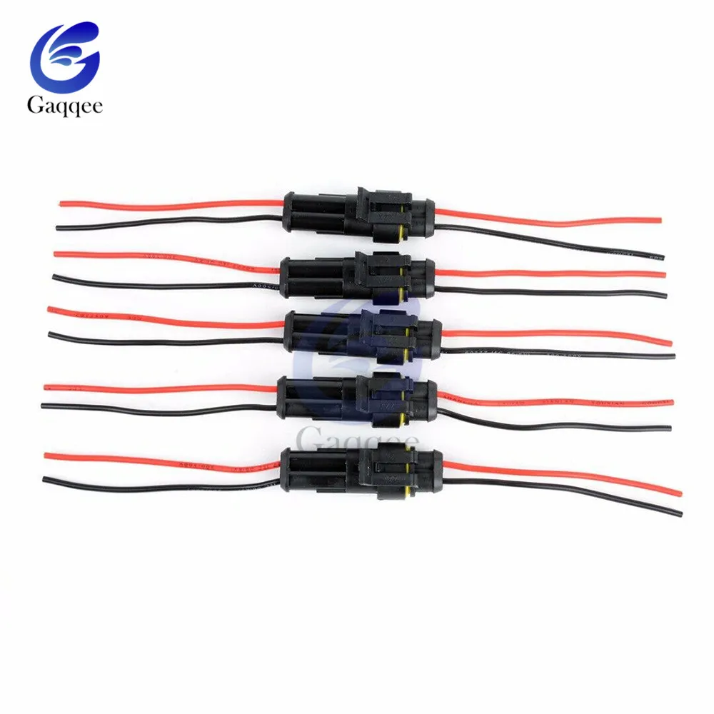 Суперуплотнительный Водонепроницаемый Электрический штекер Way AMP для автомобиля