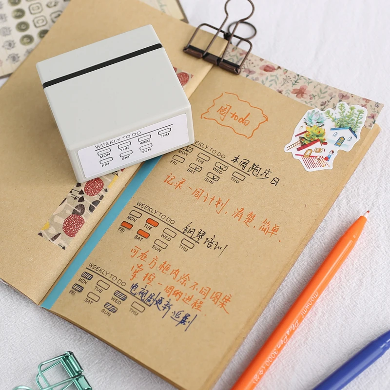 1 шт. планировщик времени фоточувствительные марки креативные для DIY