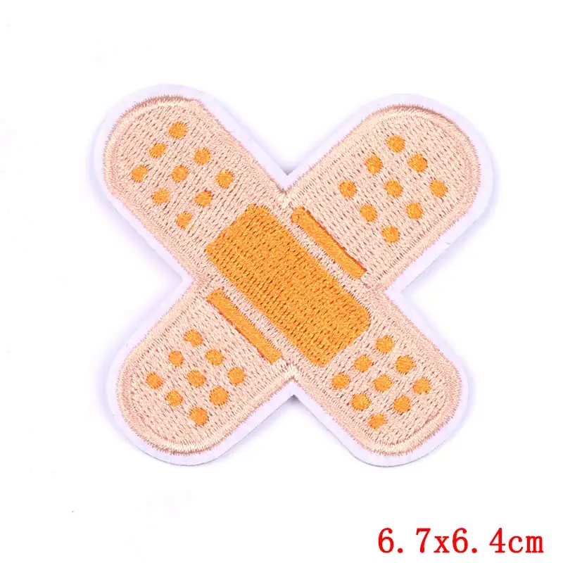 Prajna 10PCS Wholesale Bandage Patch Iron On Patches Cartoon Logo Appliques For Clothing Cute Kids Stickers T-shirt Bags DIY | Дом и сад