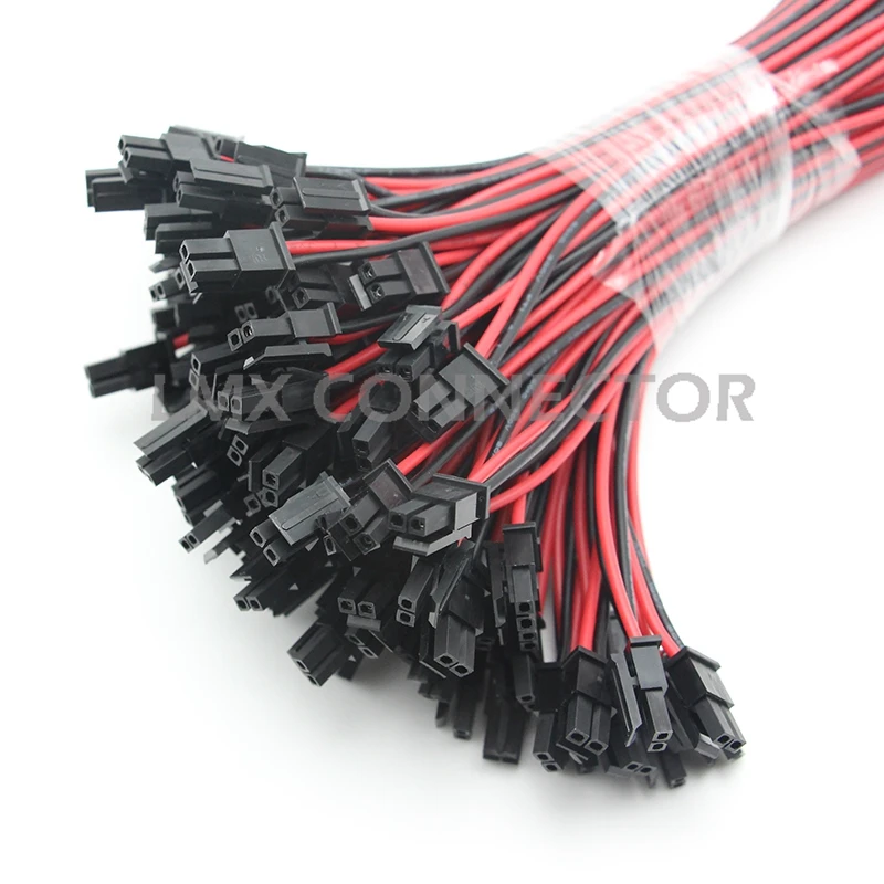 5 компл. Molex 3 0 мм разъем 43645/43640 один ряд с кабелем 2P 22AWG 30 см штекер + гнездо |