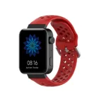 18 мм силиконовый ремешок для смарт-часов Xiaomi Mi, мягкий спортивный резиновый сменный Браслет, ремешок для часов Xiaomi Mi Correa